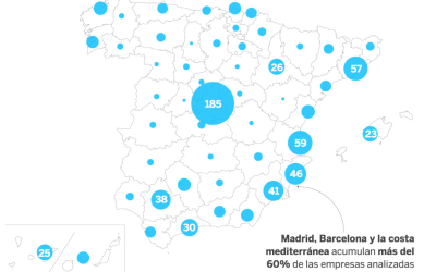 Valencia, Alicante, Murcia, Málaga…  mapa de futuro en España (las empresas que más crecen)